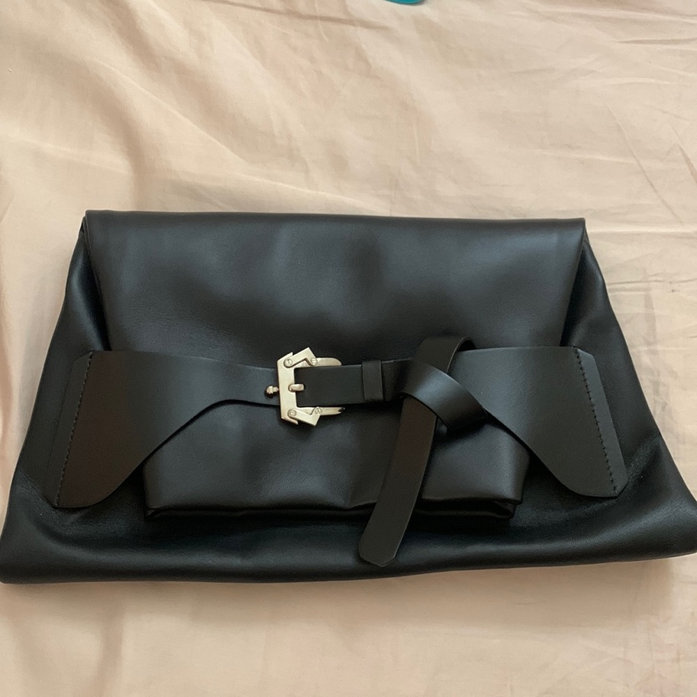 Two way bag made in Italy, leather bag